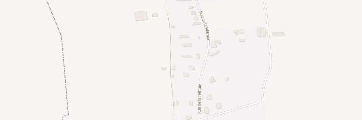Plan du 1000B Rue de la Hetraie à La Vieux-Rue