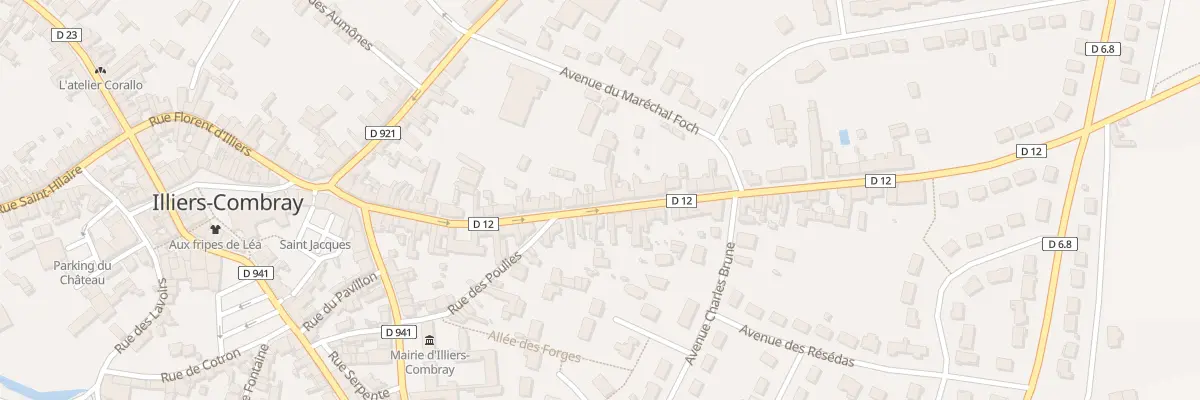 Plan du 33B Rue de Beauce à Illiers-Combray