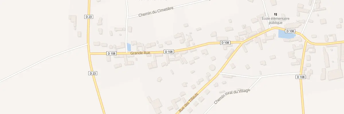 Plan du 20 Grande Rue à Marchéville