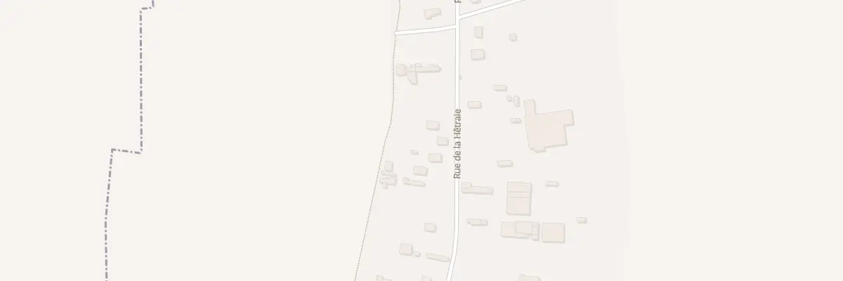 Plan du 1280 Rue de la Hetraie à La Vieux-Rue