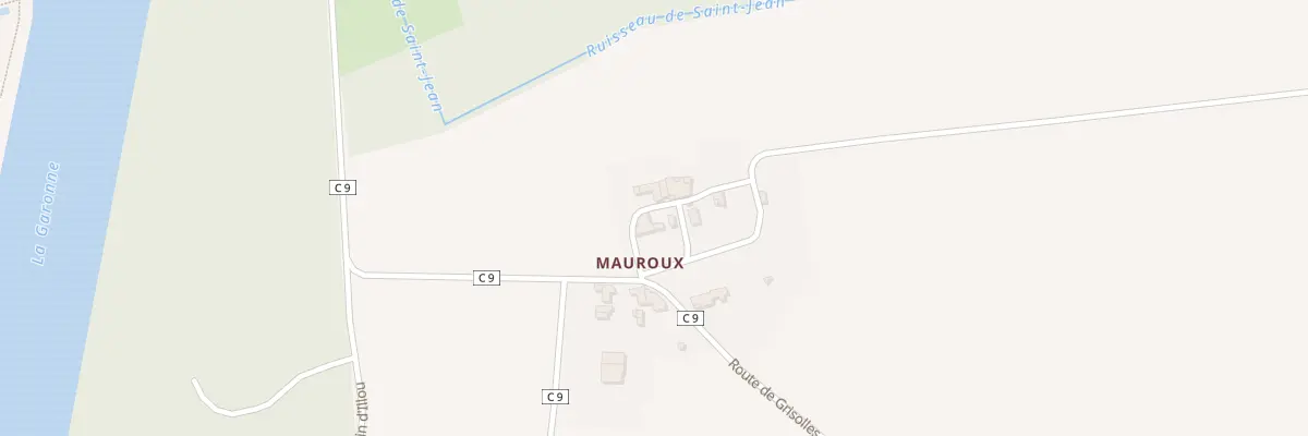 Plan du 4 Imp des Mauroux à Verdun-sur-Garonne
