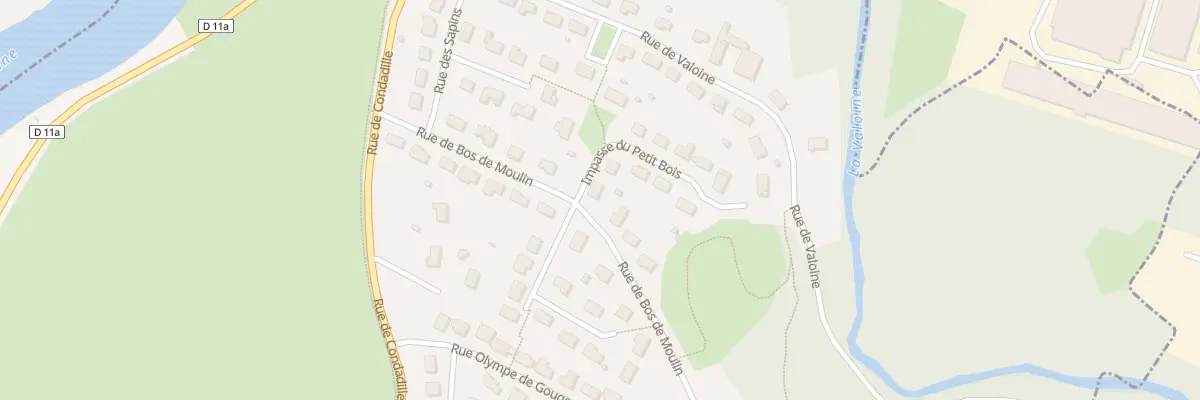 Plan du 2 Imp du Petit Bois à Condat-sur-Vienne