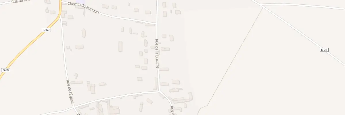 Plan du 3 Rue de la Bucaille à Ailly