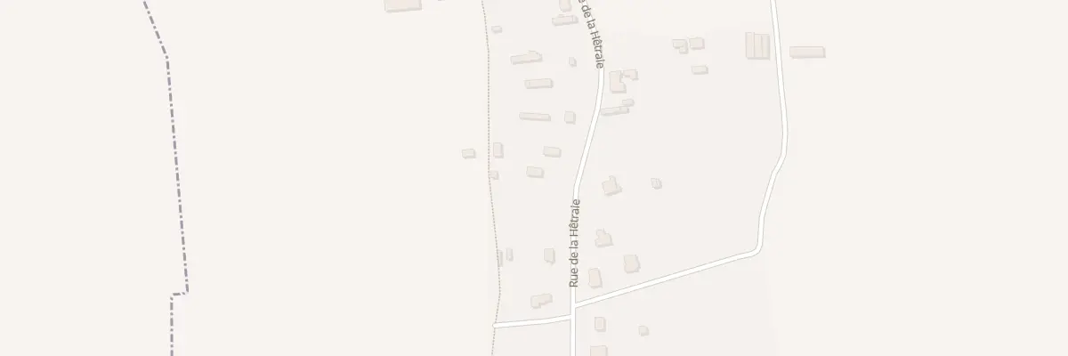 Plan du 1028 Rue de la Hetraie à La Vieux-Rue