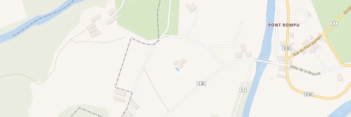 Plan du 20 Voie Romaine à Solignac