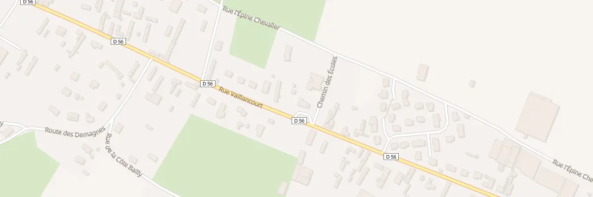 Plan du 687 Rue Vaillancourt à Saint-Nicolas-d’Aliermont