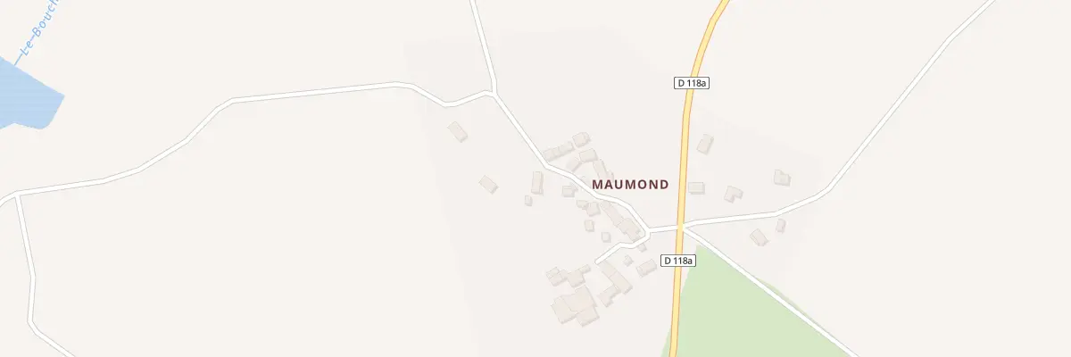 Plan du 18 Maumond à Janailhac