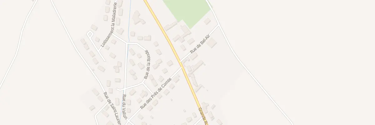 Plan du 40 Gr Gde Rue à Laons