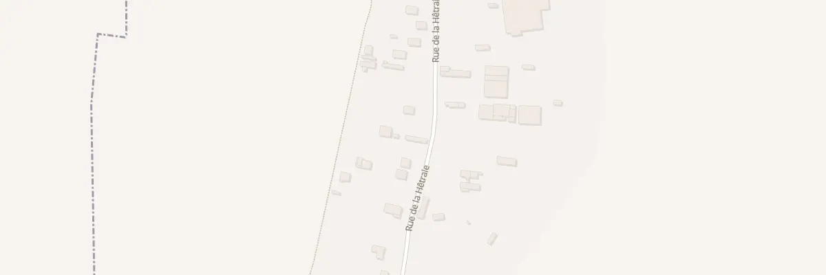 Plan du 1416 Rue de la Hetraie à La Vieux-Rue