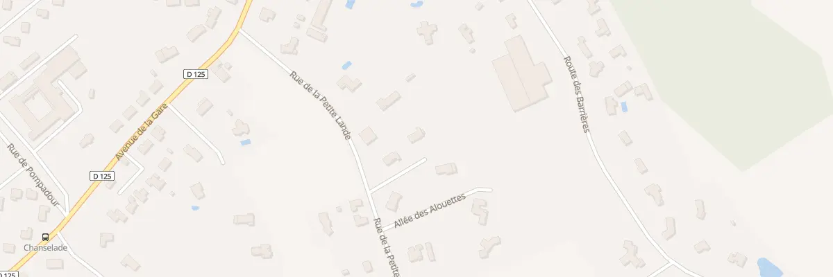 Plan du 13 Rue de la Petite Lande à Couzeix