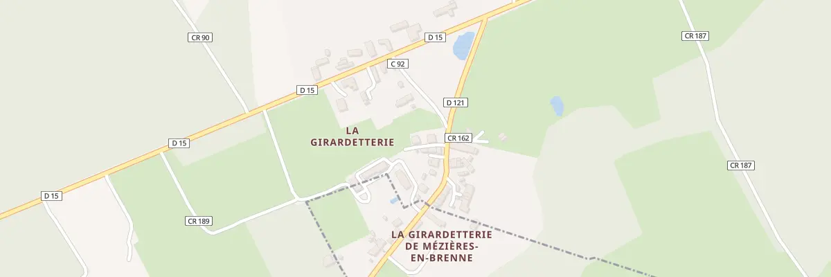 Plan du 3 Rte de Marlanges à Saulnay