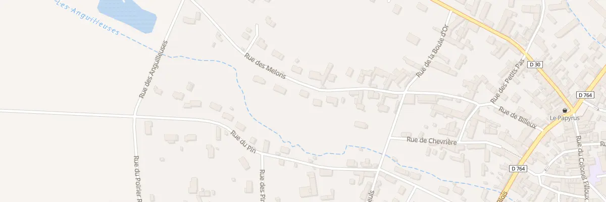 Plan du 15 Rue des Melons à Pontlevoy