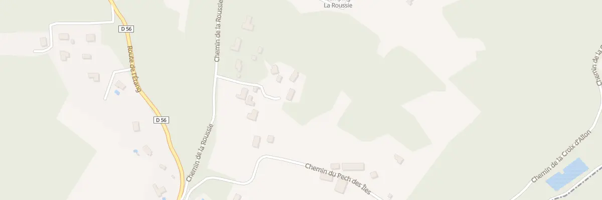 Plan du 121 Imp de la Mésange à Proissans