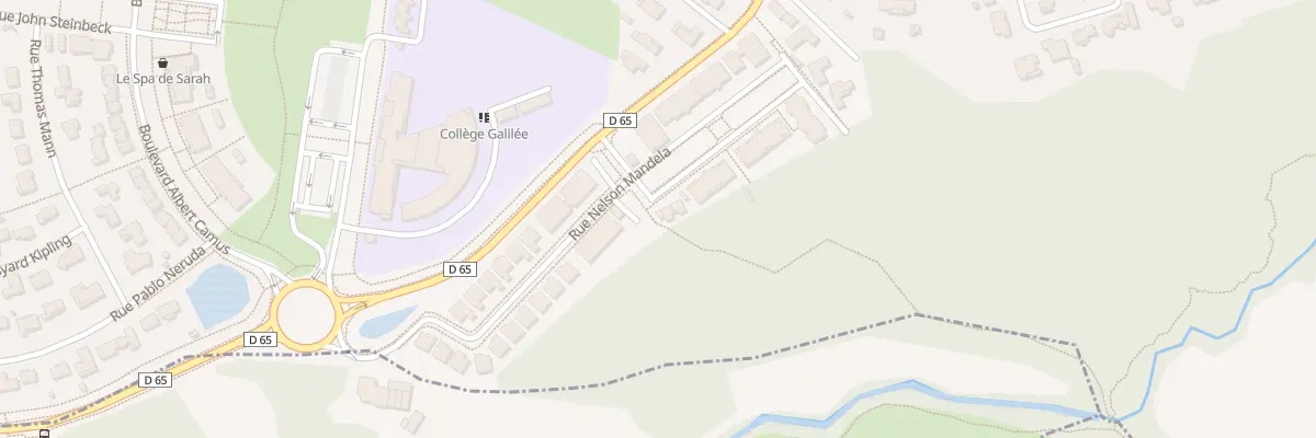 Plan du 25 Rue Nelson Mandela à La Salvetat-Saint-Gilles