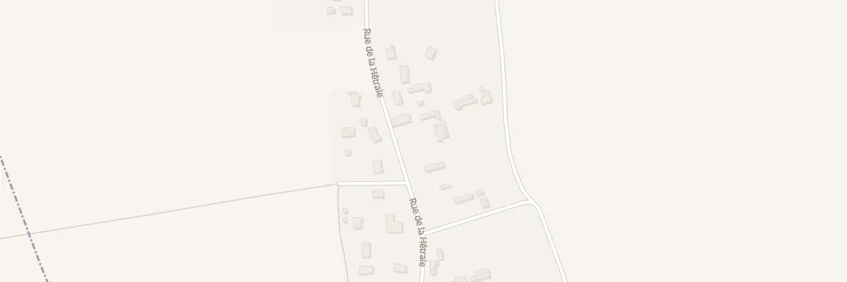 Plan du 583 Rue de la Hetraie à La Vieux-Rue