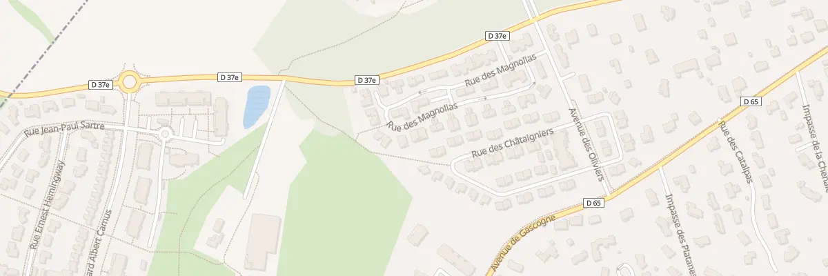 Plan du 54 Rue des Magnolias à La Salvetat-Saint-Gilles