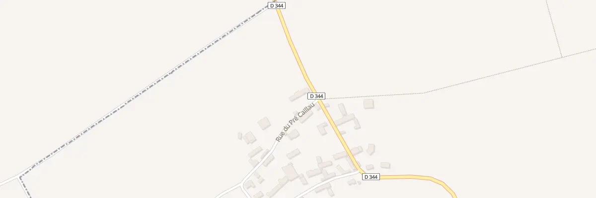 Plan du 11 Rue du Pre Caillau à Orrouer