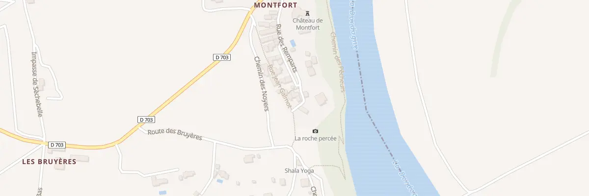 Plan du 175 Montfort à Vitrac