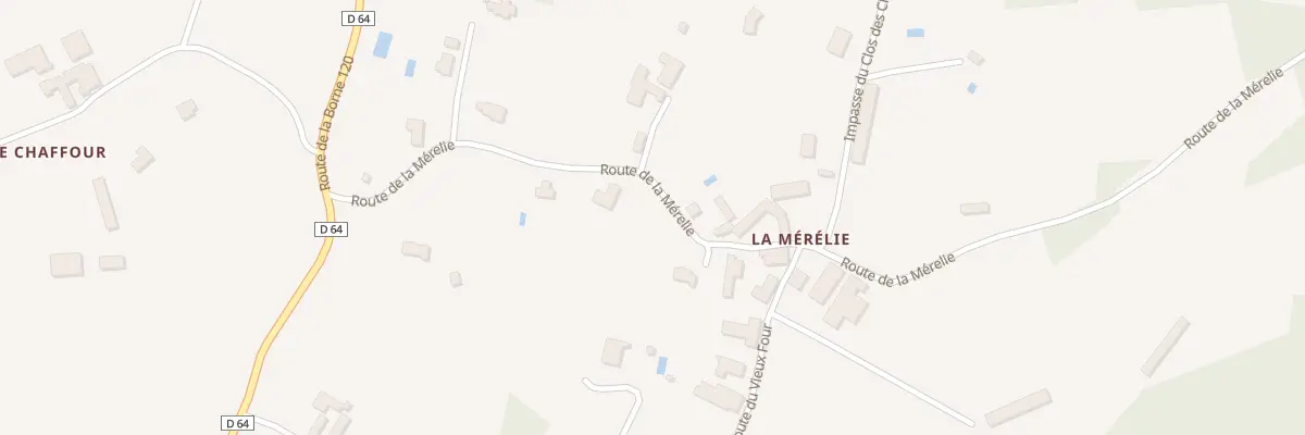 Plan du 100 La Merelie à Saint-Geniès