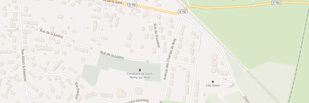 Plan du 4 Rue du Souvenir à Saint-Rémy-sur-Avre