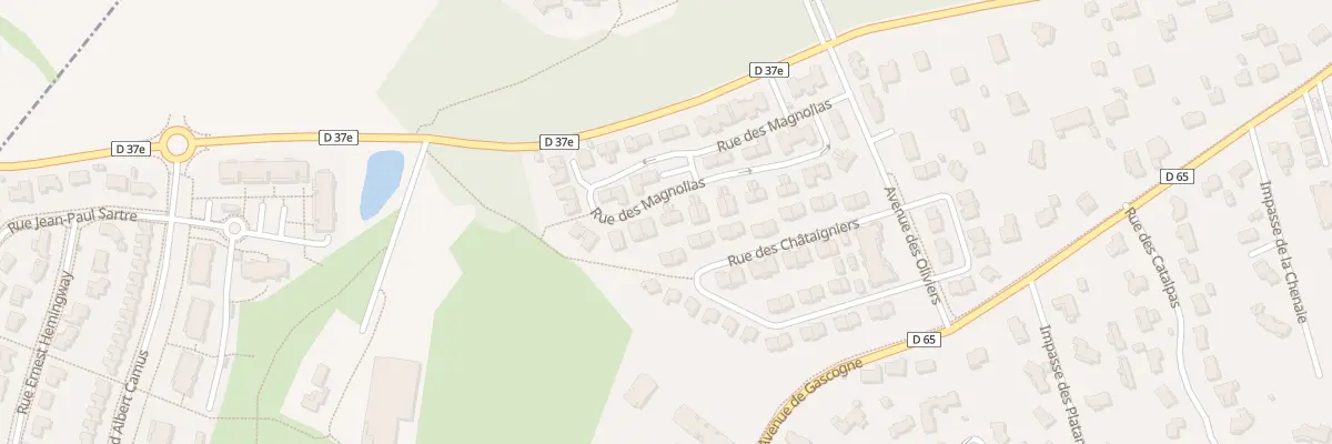 Plan du 58 Rue des Magnolias à La Salvetat-Saint-Gilles