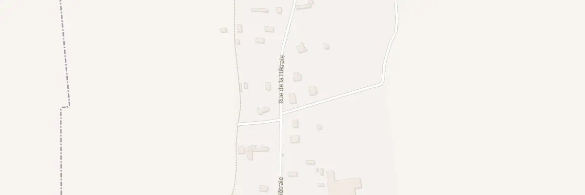 Plan du 1107 Rue de la Hetraie à La Vieux-Rue