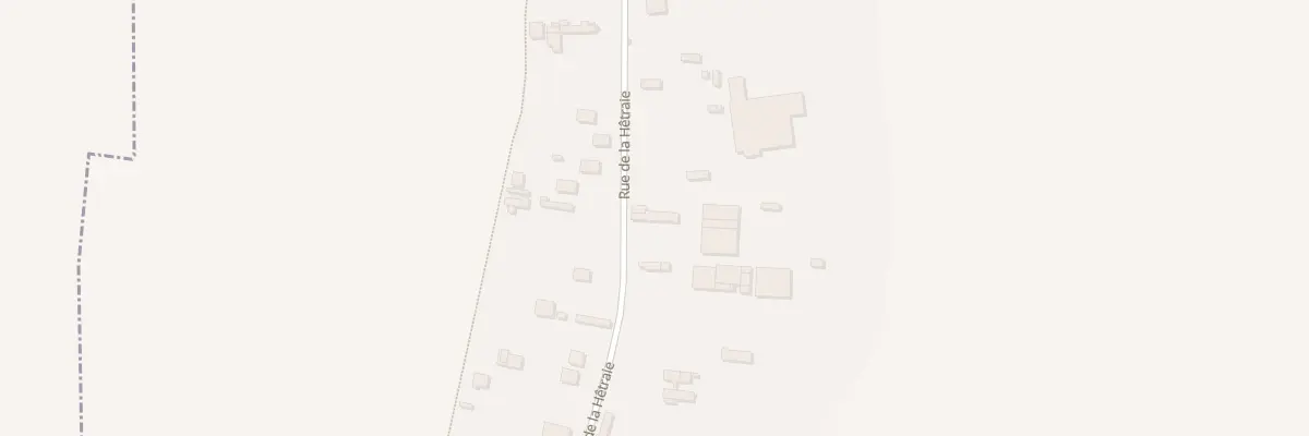 Plan du 1349 Rue de la Hetraie à La Vieux-Rue