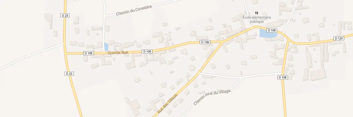 Plan du 16 Grande Rue à Marchéville