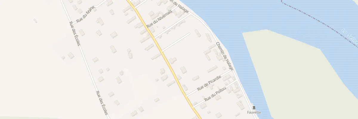 Plan du 165 Rue des Masures à Poses
