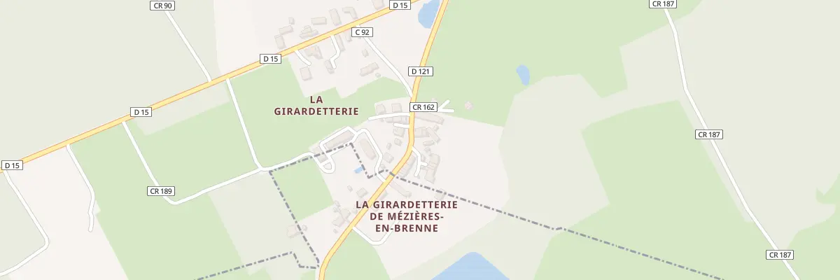 Plan du 8 Rte de Marlanges à Saulnay