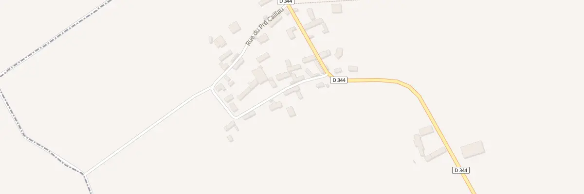 Plan du 3 Rue du Pre Caillau à Orrouer