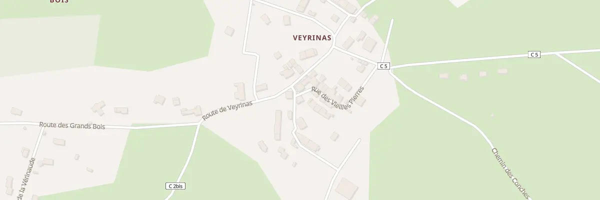 Plan du 5248 Veyrinas à Condat-sur-Vienne