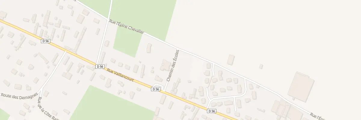 Plan du 636 Rue de l’Epine Chevallier à Saint-Nicolas-d’Aliermont