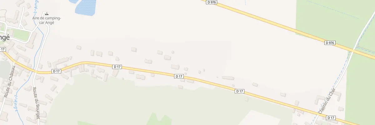 Plan du 17 Rte de la Varenne à Angé