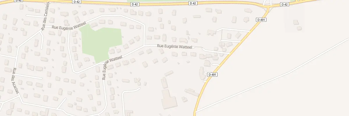 Plan du 237G Rue Eugénie Watteel à Montmain