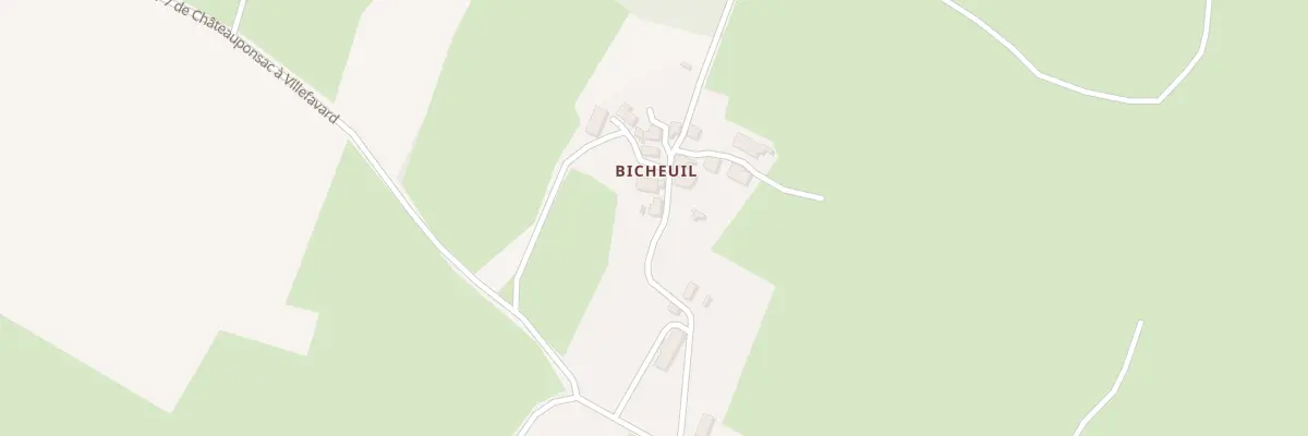 Plan du 5848 Bicheuil à Châteauponsac