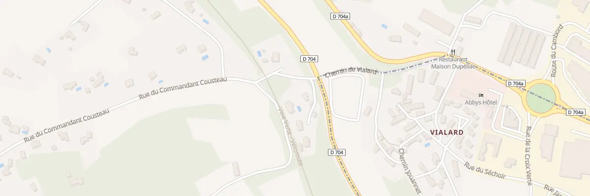 Plan du 50 Rue Commandant Cousteau à Sarlat-la-Canéda