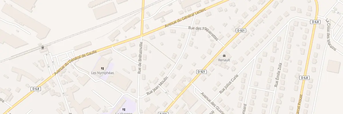 Plan du 17 Rue Jean Moulin à Illiers-Combray