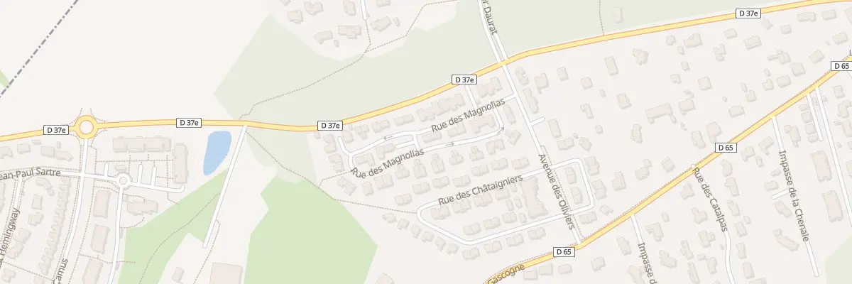 Plan du 17 Rue des Magnolias à La Salvetat-Saint-Gilles