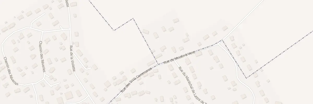 Plan du 2A Rue du Moulin a Vent à Miserey