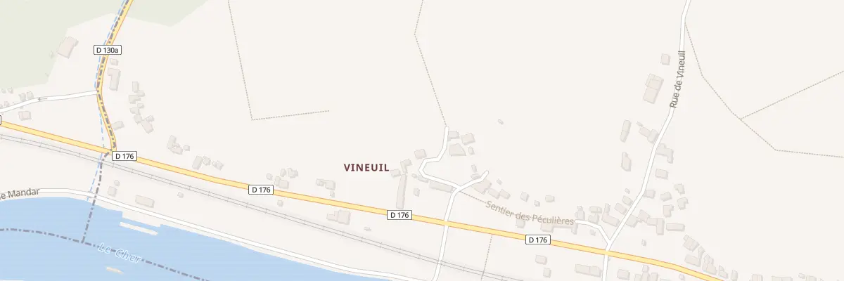 Plan du 3 Che de la Garette à Monthou-sur-Cher
