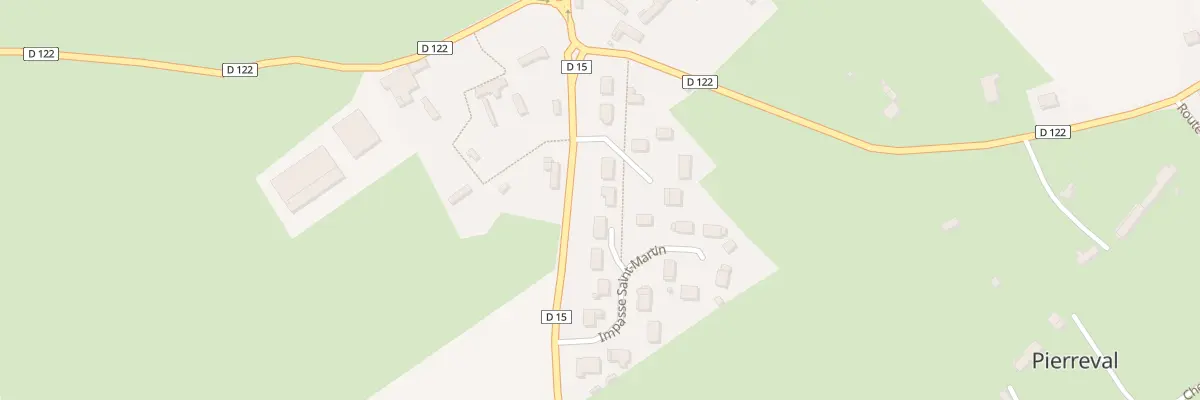 Plan du 6018 Le Bourg à Pierreval
