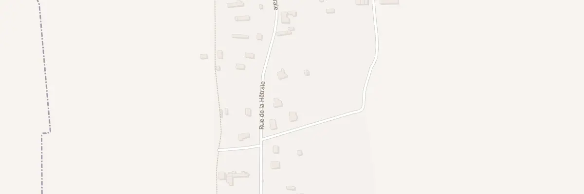 Plan du 1111 Rue de la Hetraie à La Vieux-Rue