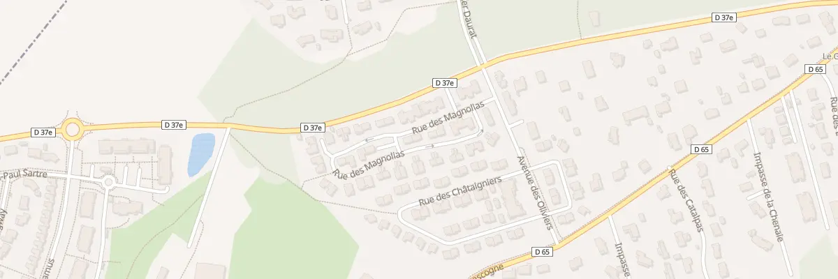 Plan du 19 Rue des Magnolias à La Salvetat-Saint-Gilles