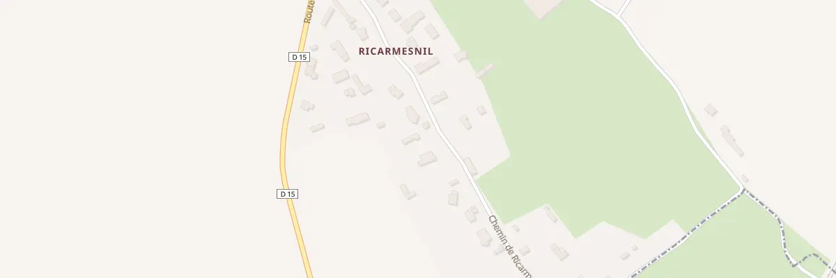 Plan du 242 Che de Ricarmesnil à Pierreval
