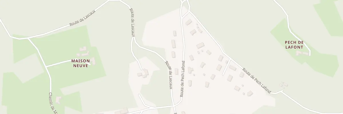 Plan du 155 Rte de Pech Lafond à Proissans