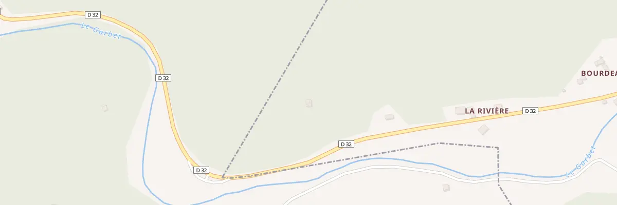 Plan du 430 Debeze à Ercé