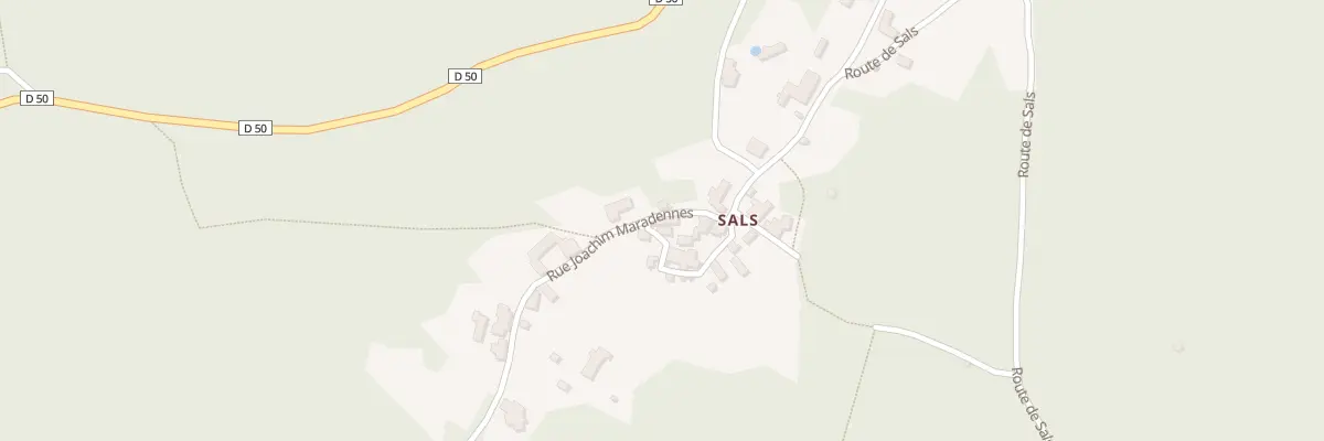 Plan du 5115 Sals à Labastide-du-Vert
