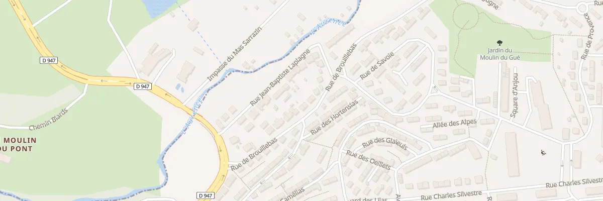 Plan du 62 Rue de Brouillebas à Limoges