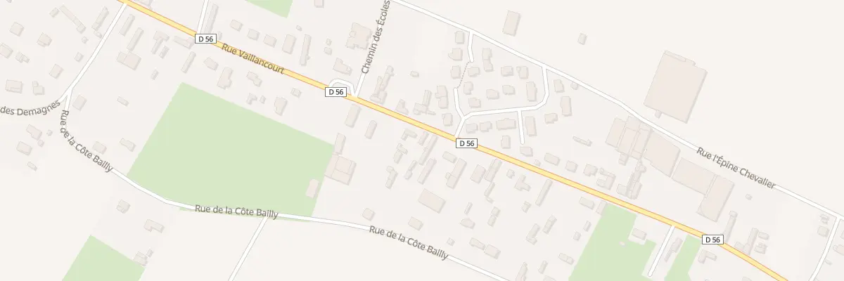 Plan du 800 Rue Vaillancourt à Saint-Nicolas-d’Aliermont